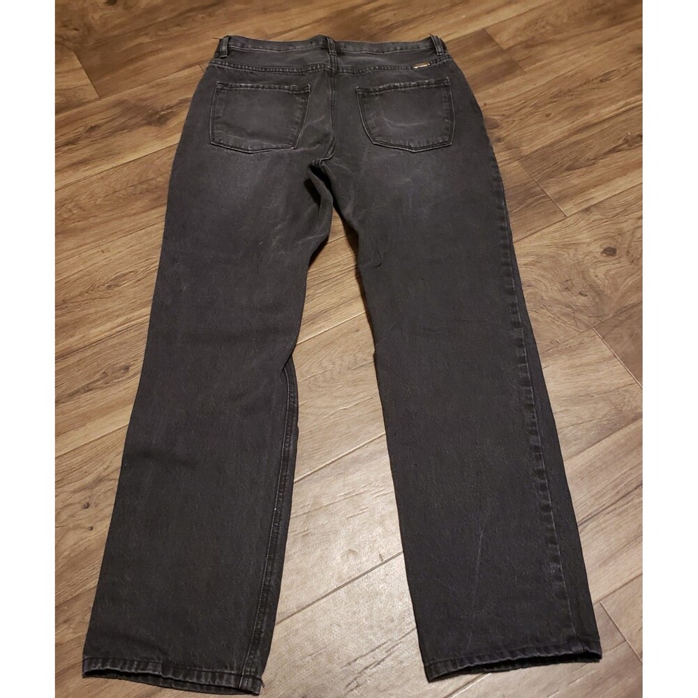 KanCan Black Button Fly Distressed Skinny Jeans Women's Sz 4